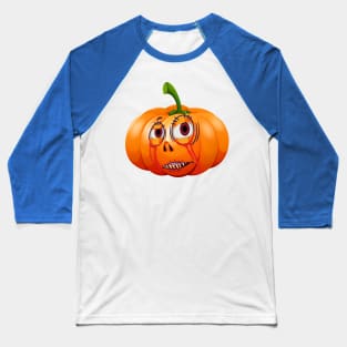 Funny Pumpkin Baseball T-Shirt